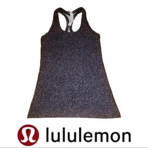 NWOT Lululemon Cool Racerback Tank || - Black and White - Size 6